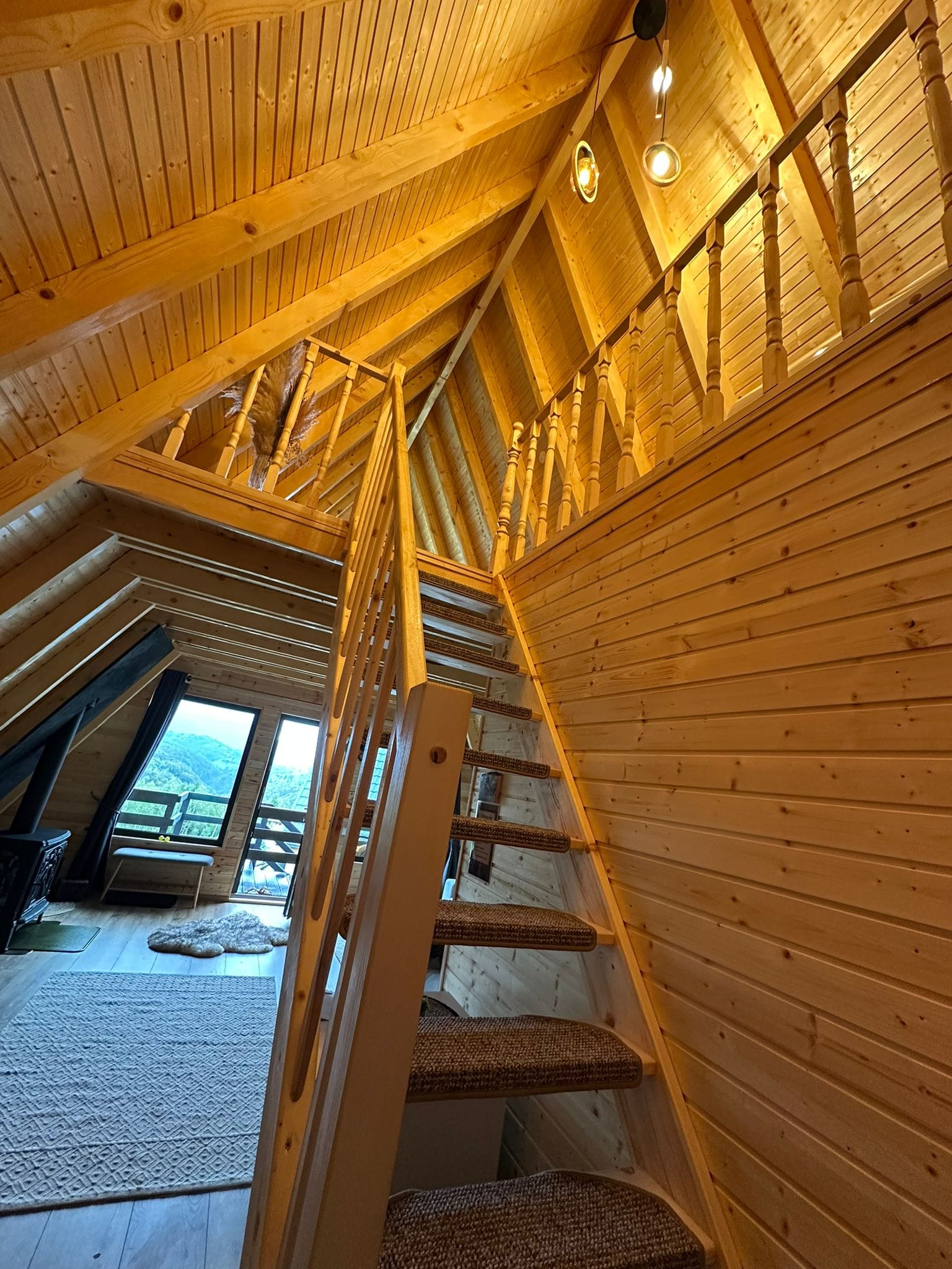 Chalet 4 – șemineu